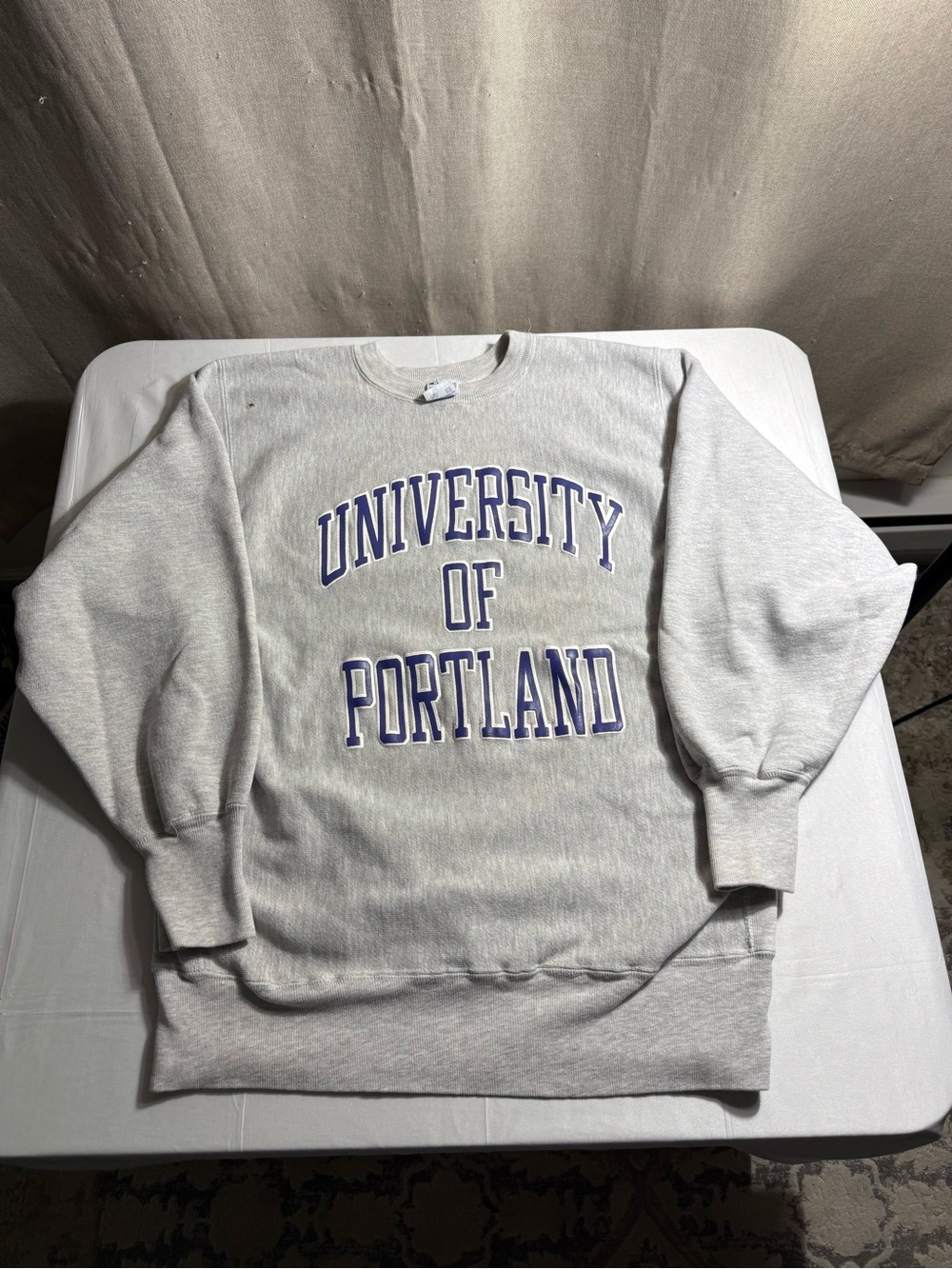 Vintage Champion Reverse Weave University Of Portland Sweatshirt USA XL-Large - Picture 2 of 7